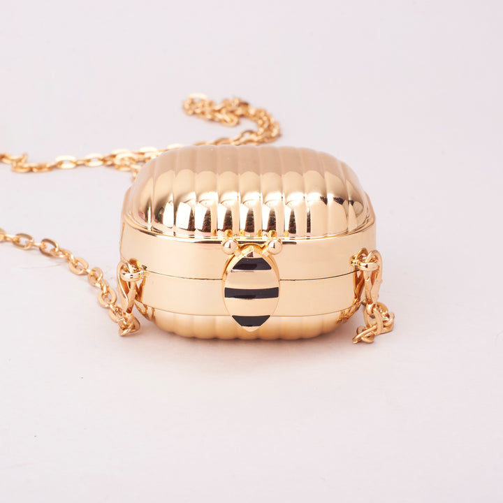 Golden Acrylic Mini Bag