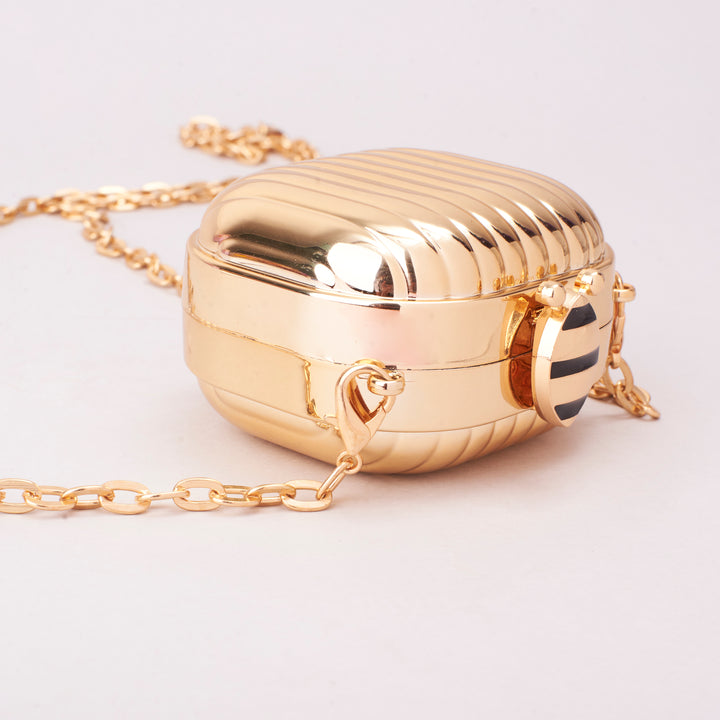 Golden Acrylic Mini Bag