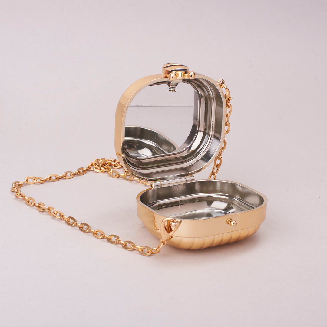 Golden Acrylic Mini Bag