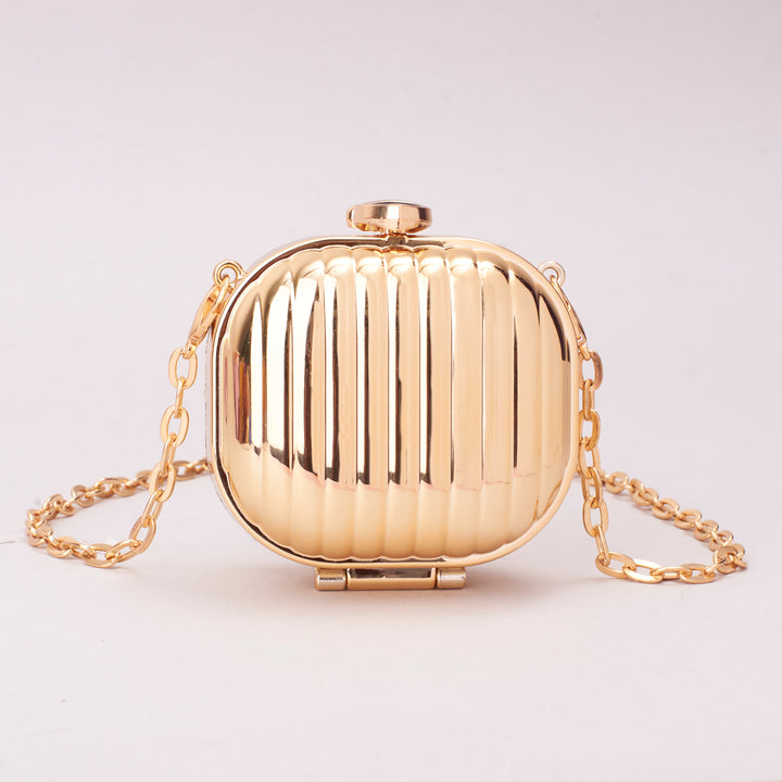 Golden Acrylic Mini Bag
