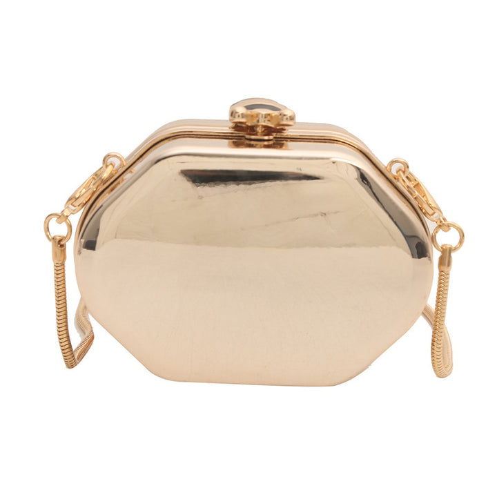 Marble Finish Acrylic Mini Clutch Bag