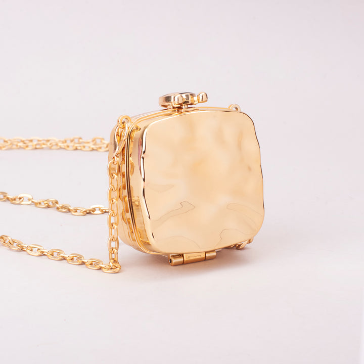 Molten Gold Party Mini Clutch