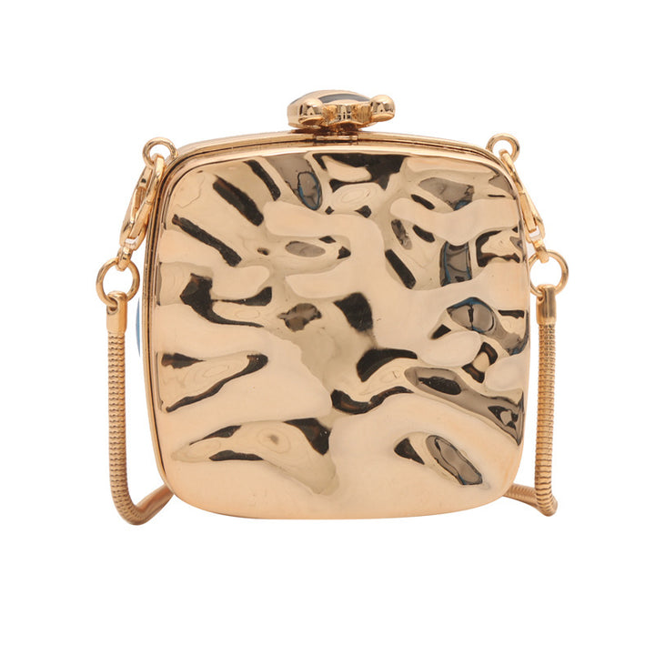 Molten Gold Party Mini Clutch