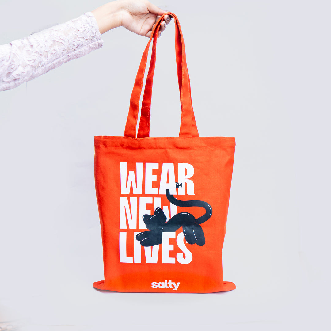 Urban Salty Tote Bag - Wear New Lives