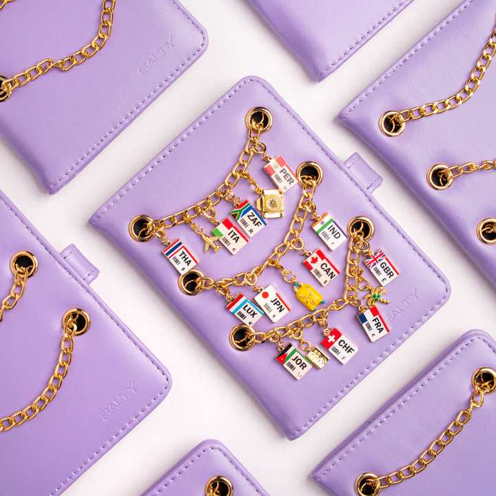 Hawaizaada Passport Cover - Purple