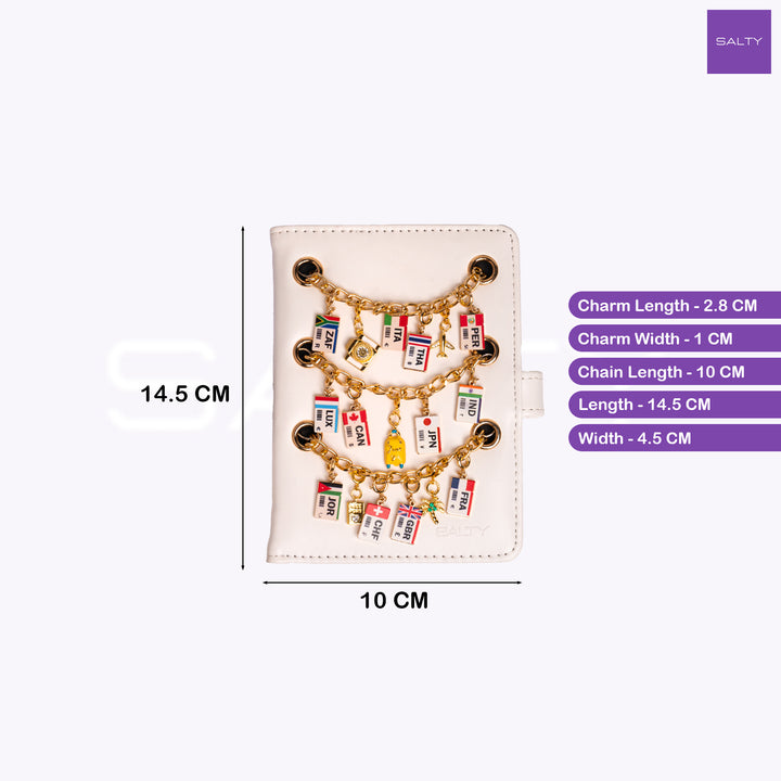 Hawaizaada Passport Cover - White