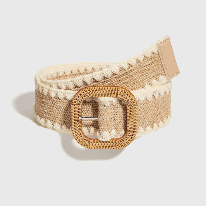 Soufflé Jute Statement Belt