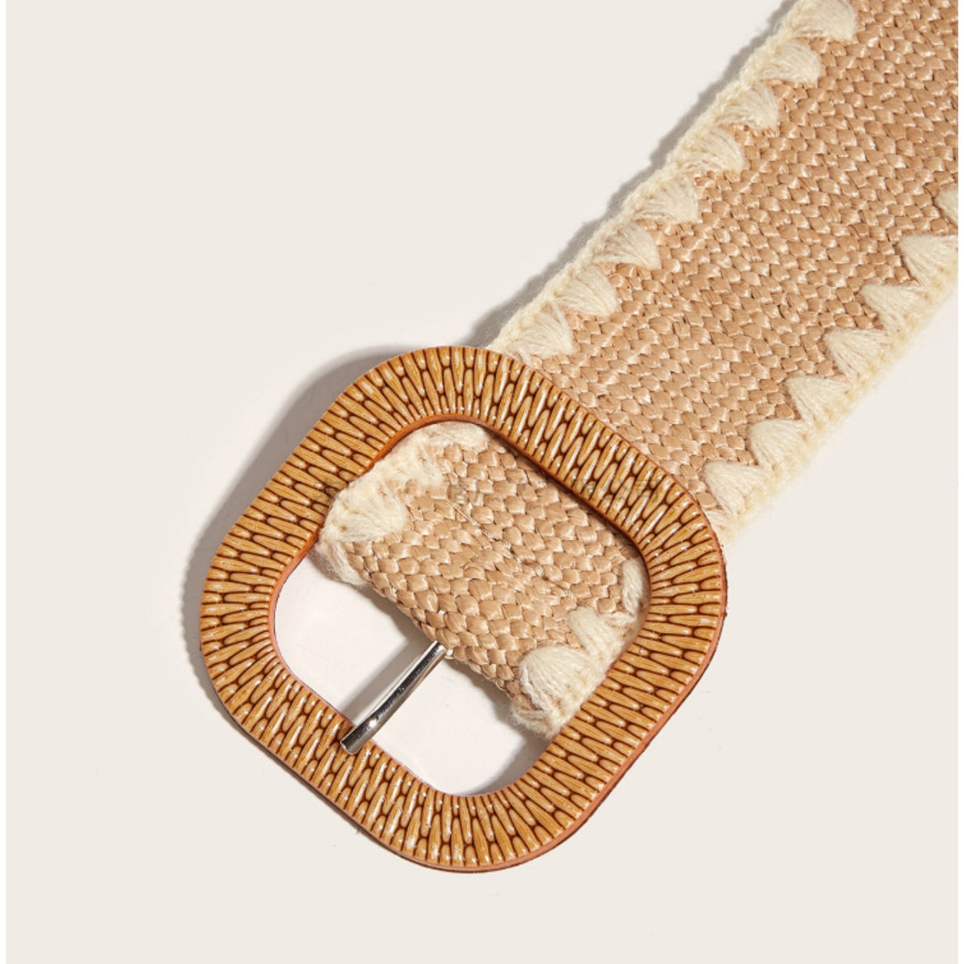 Soufflé Jute Statement Belt