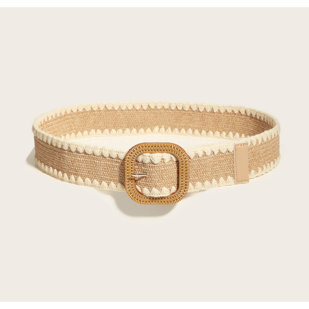 Soufflé Jute Statement Belt