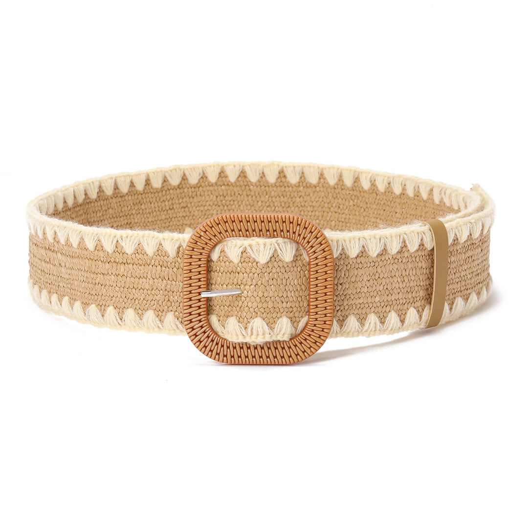 Soufflé Jute Statement Belt