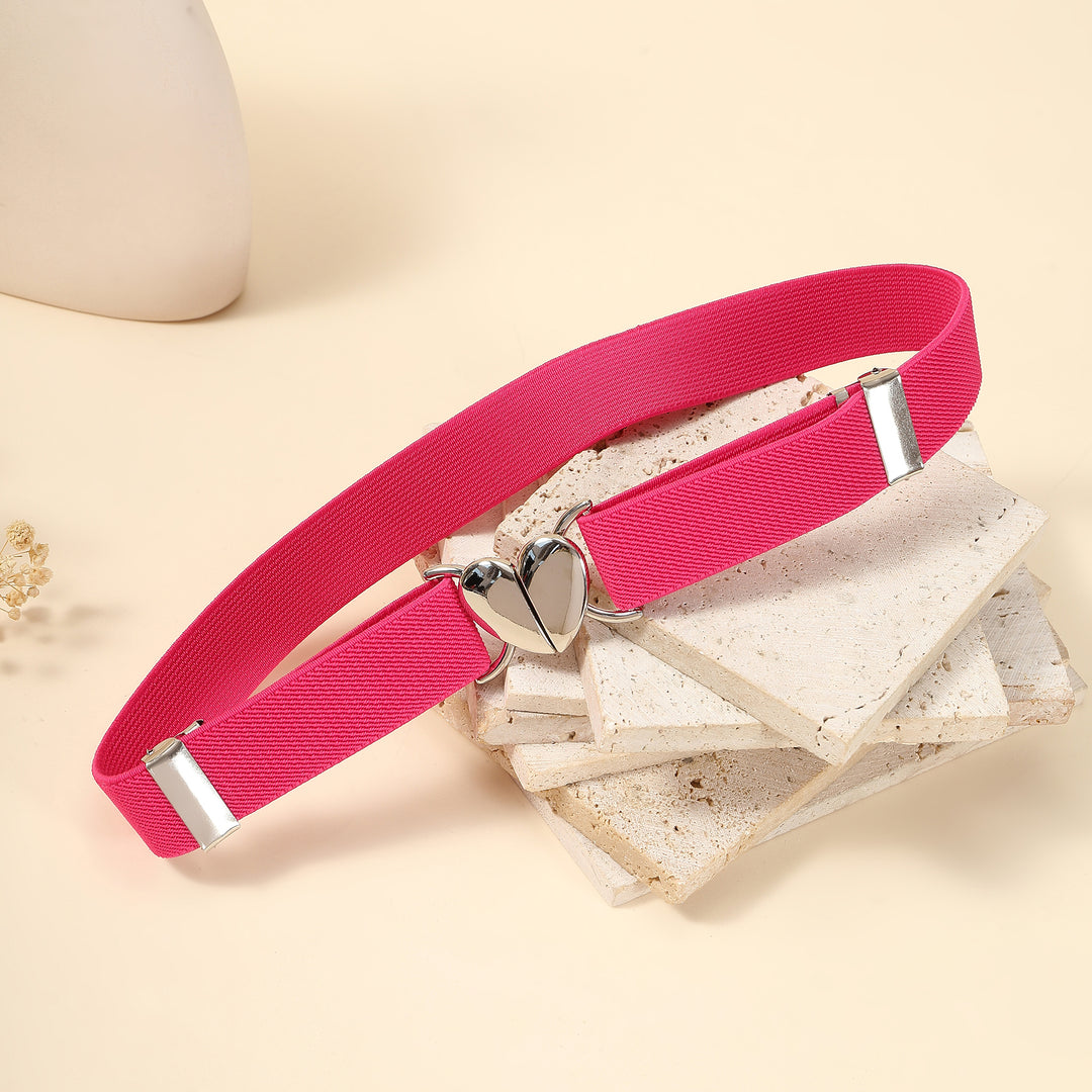 Cherry Pop Tart Heart Buckle Belt