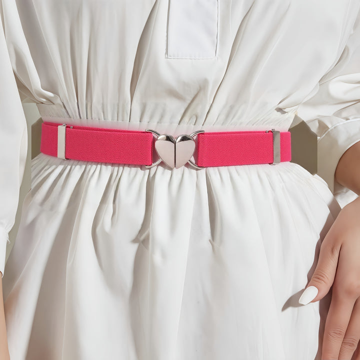 Cherry Pop Tart Heart Buckle Belt