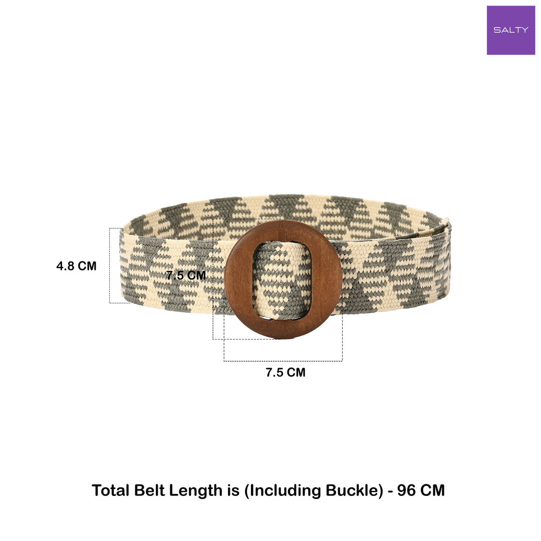 Nutmeg Nomad Brown Buckle Belt