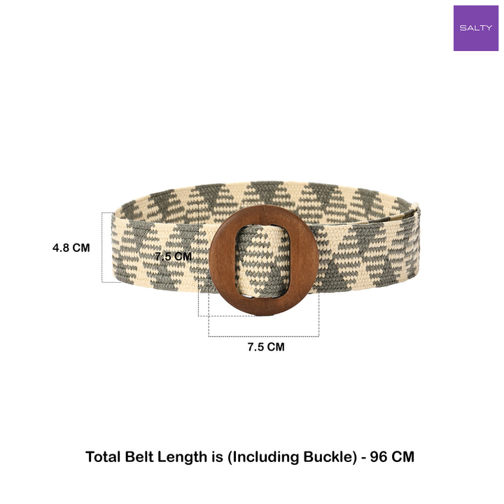 Nutmeg Nomad Brown Buckle Belt
