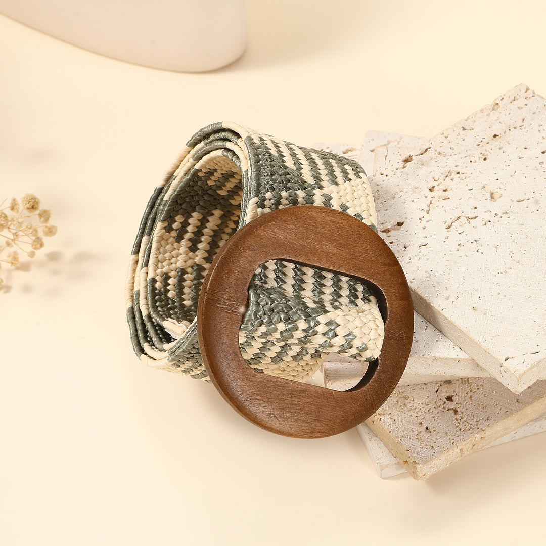 Nutmeg Nomad Brown Buckle Belt