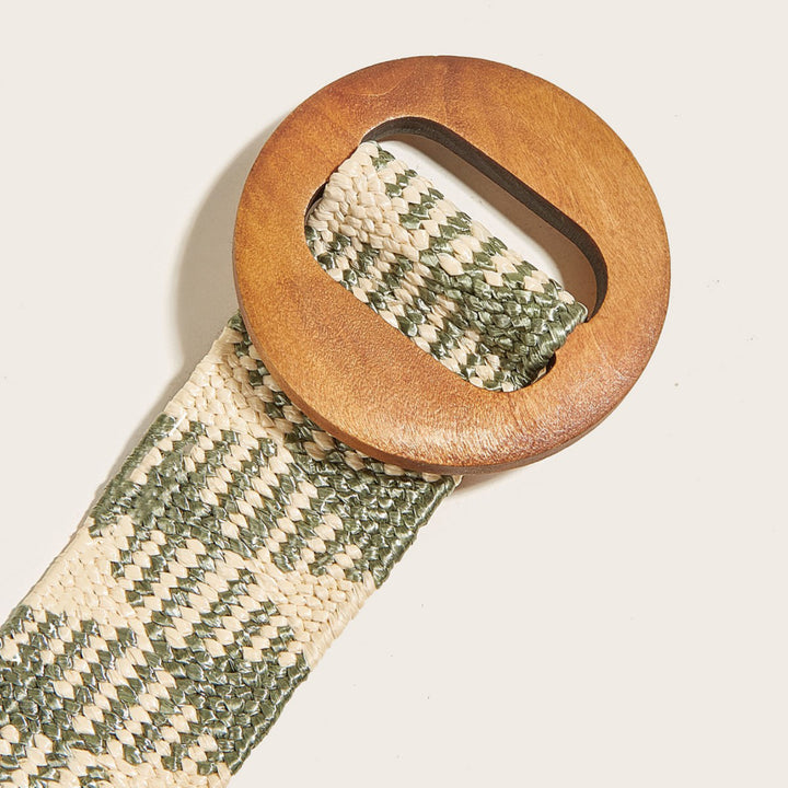 Nutmeg Nomad Brown Buckle Belt