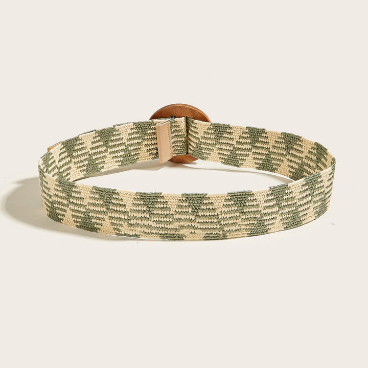 Nutmeg Nomad Brown Buckle Belt