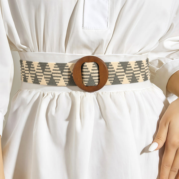 Nutmeg Nomad Brown Buckle Belt