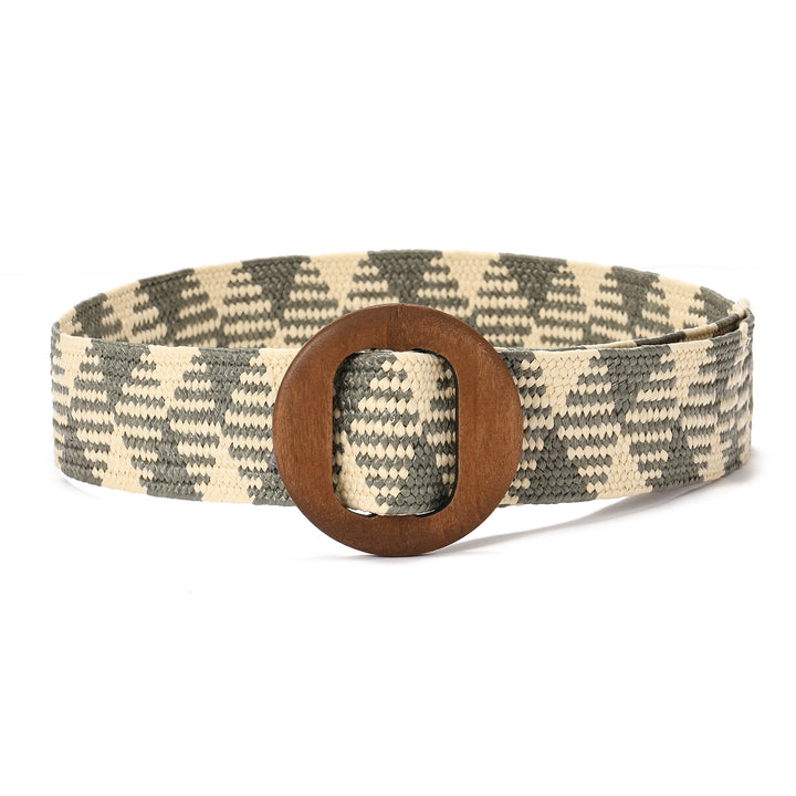 Nutmeg Nomad Brown Buckle Belt