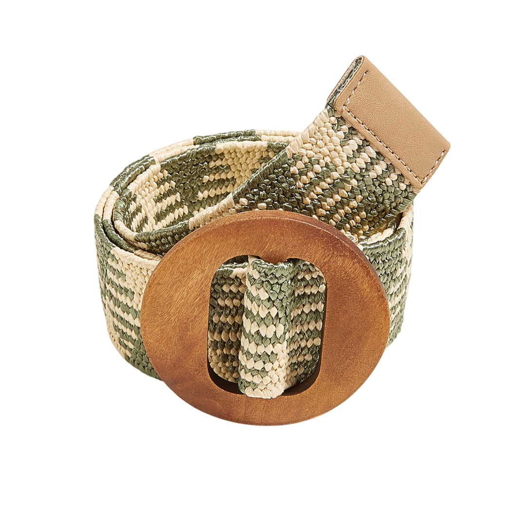 Nutmeg Nomad Brown Buckle Belt