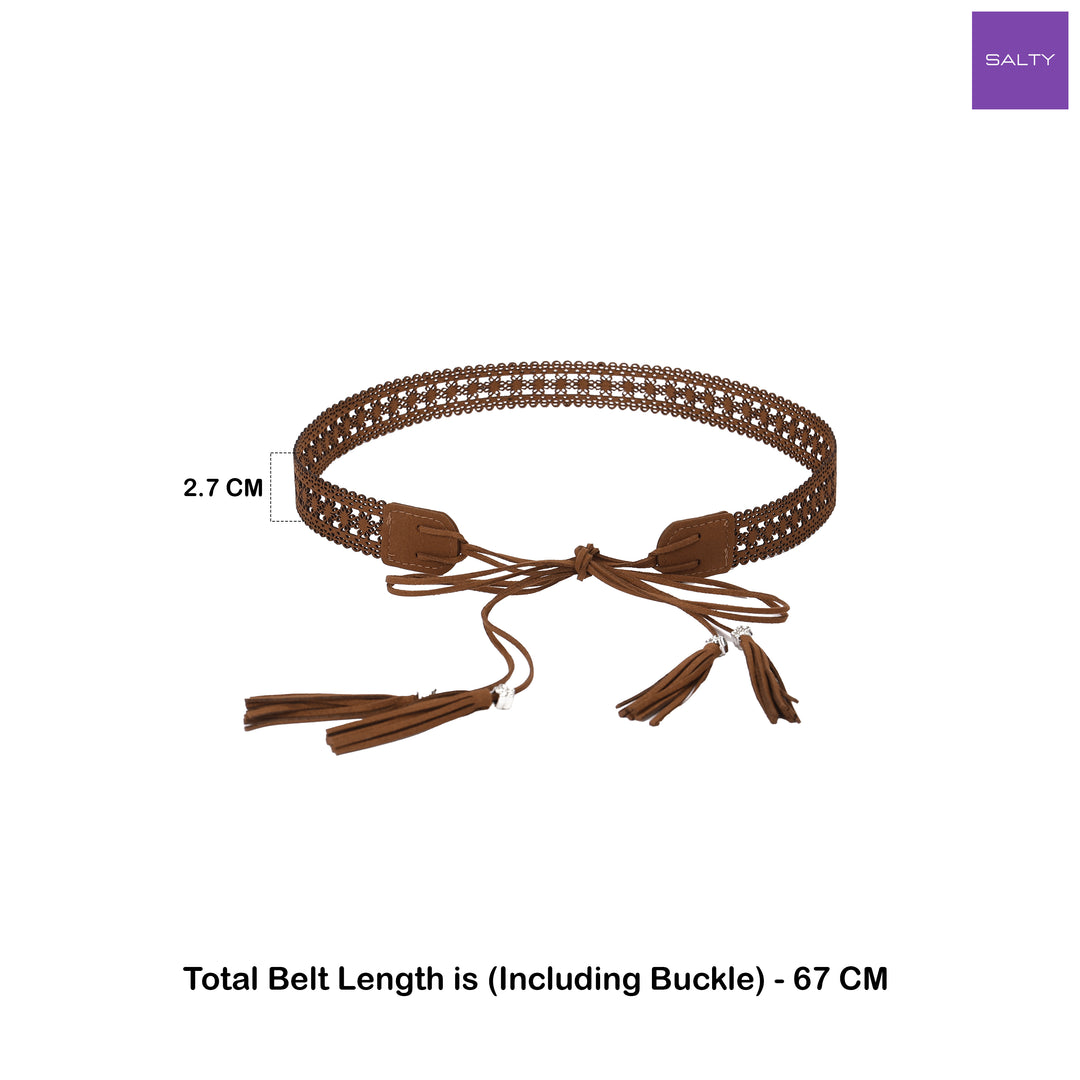 Gypsy Tassel Lace Belt for Dresses