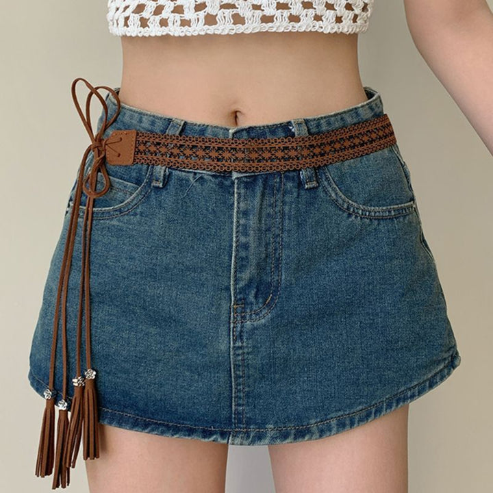 Gypsy Tassel Lace Belt for Dresses