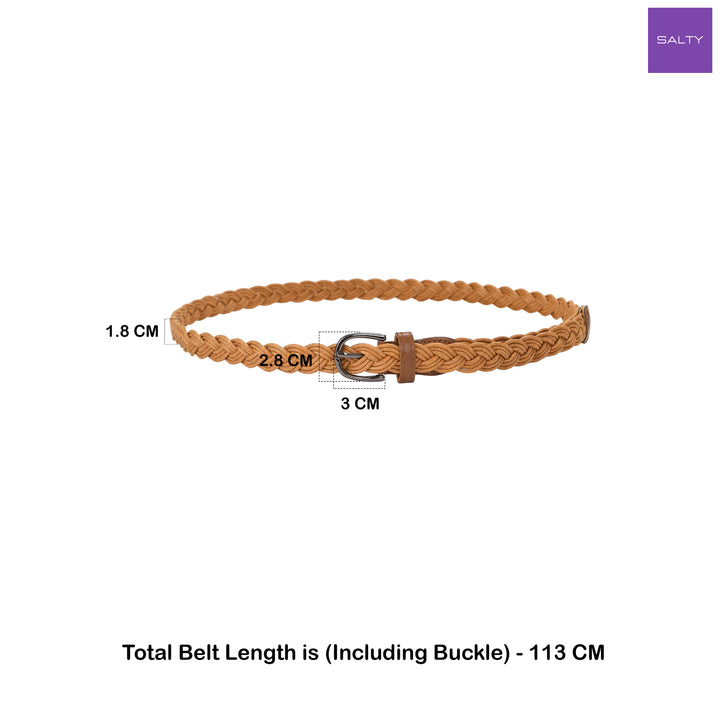 Chestnut Trail Braided Belt