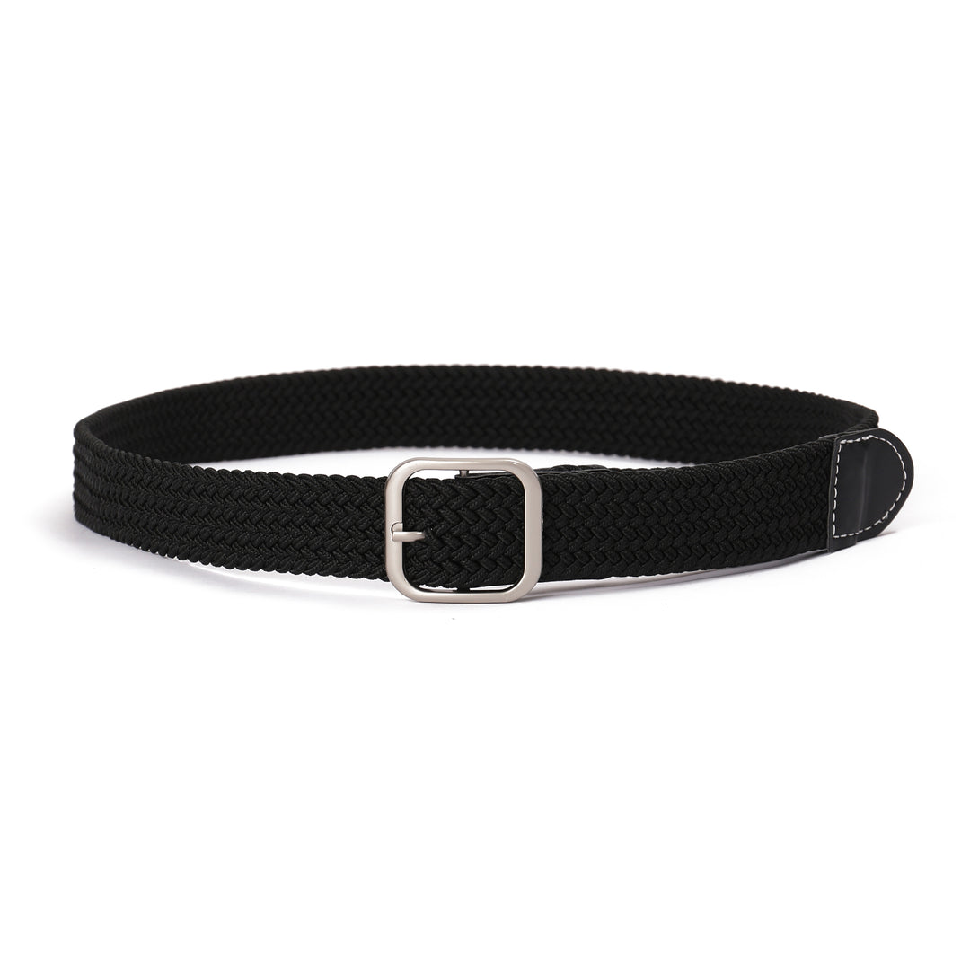 Smoky Bourbon Braided Belt for Women