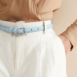 Pastel Aqua PU Belt - Salty Accessories