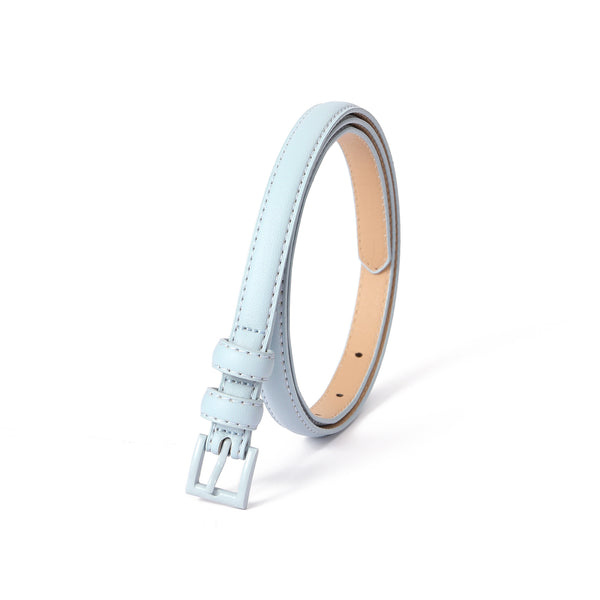 Pastel Aqua PU Belt