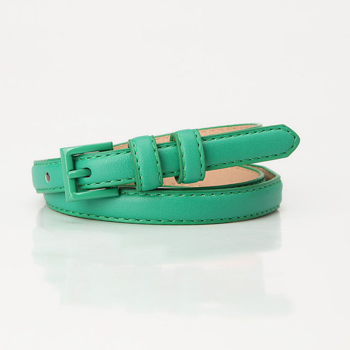 Pastel Emerald PU Belt