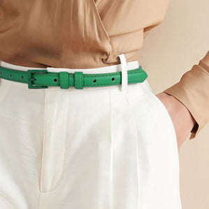 Pastel Emerald PU Belt - Salty Accessories