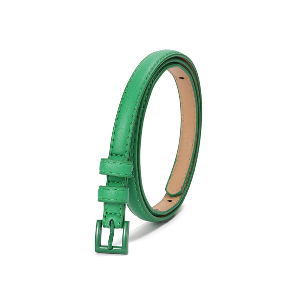 Pastel Emerald PU Belt