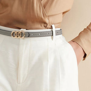 Mocha & Ash Reversible PU Belt - Salty Accessories