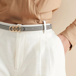Mocha & Ash Reversible PU Belt