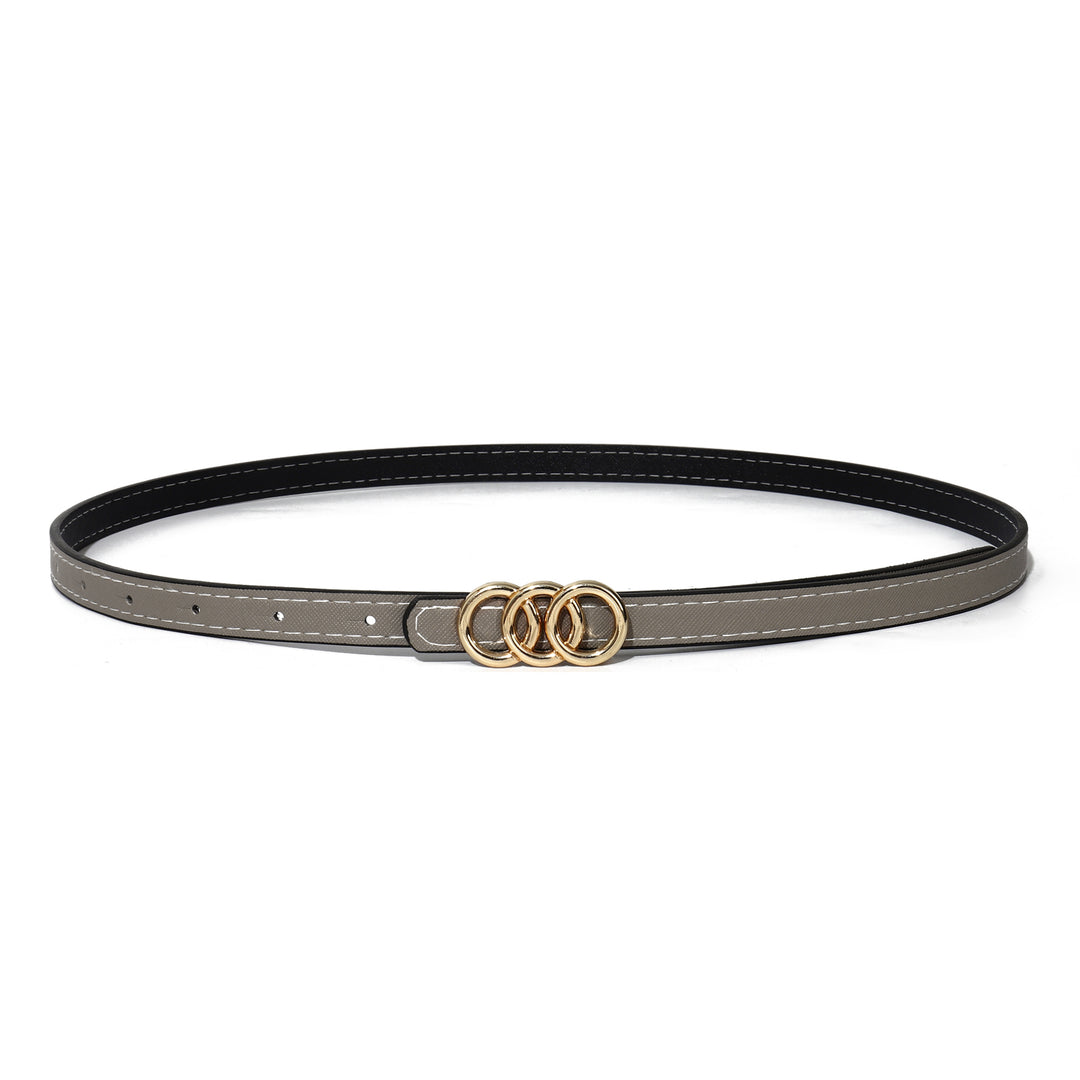 Mocha & Ash Reversible PU Belt