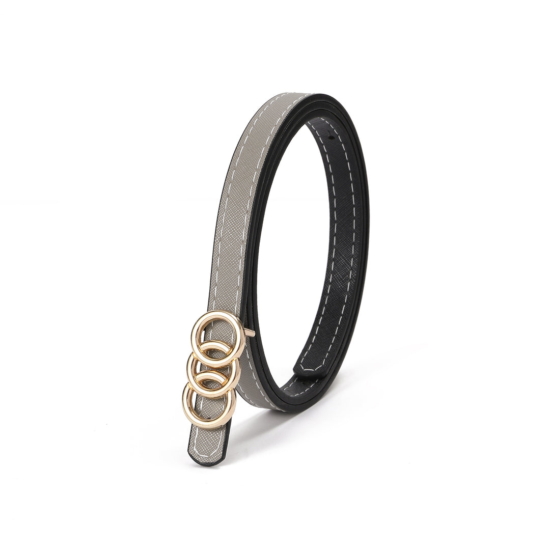 Mocha & Ash Reversible PU Belt