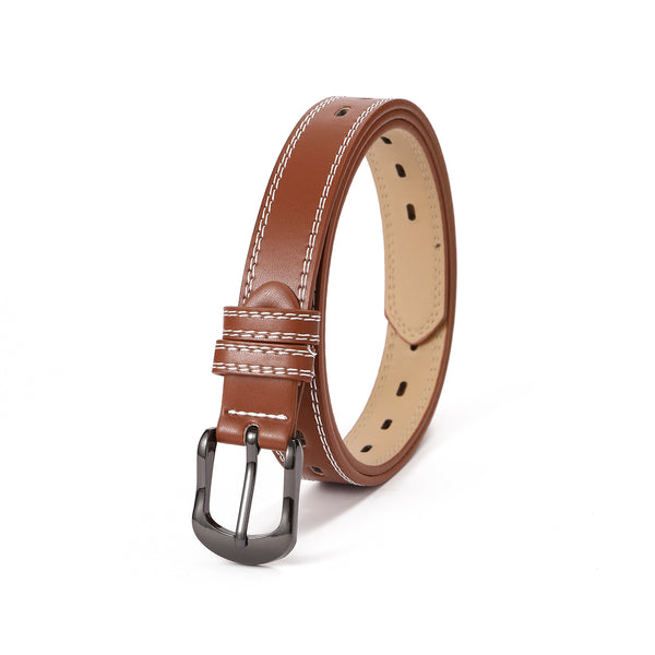 Honeyline Perforated Leather Belt