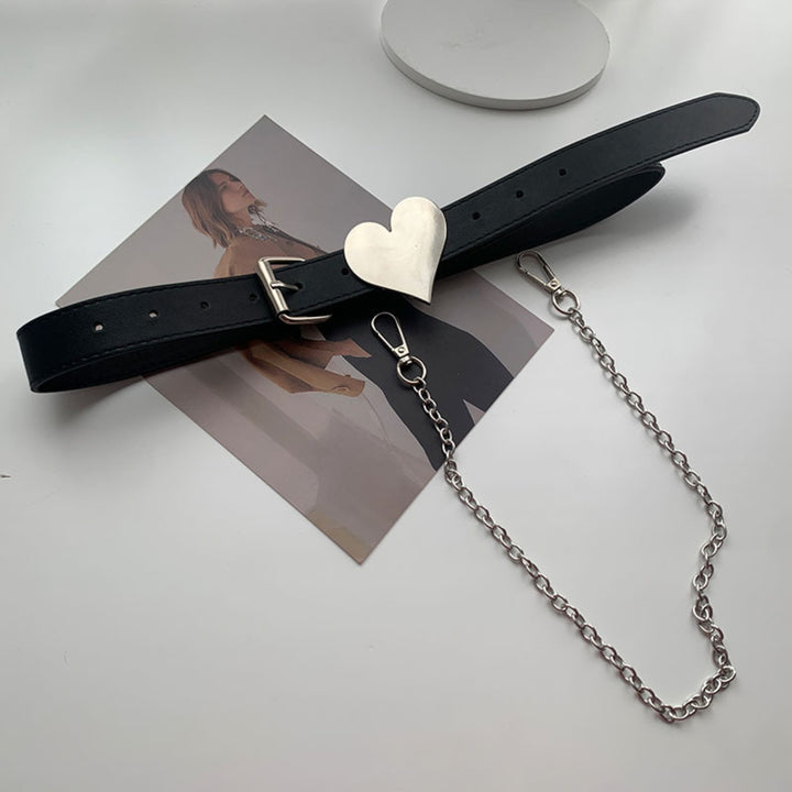 Midnight Heart Tassel Waist Accessory