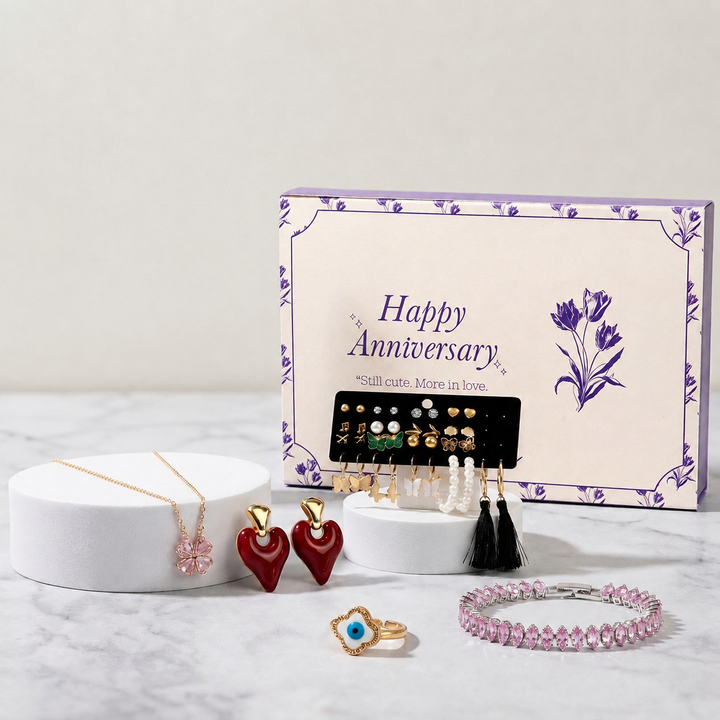 Make Your Anniversary Unforgettable! Jewelry Gift Box for Her