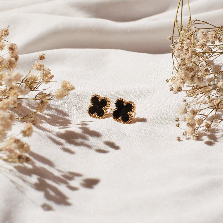 Posh Night Clover Studs - Salty Accessories