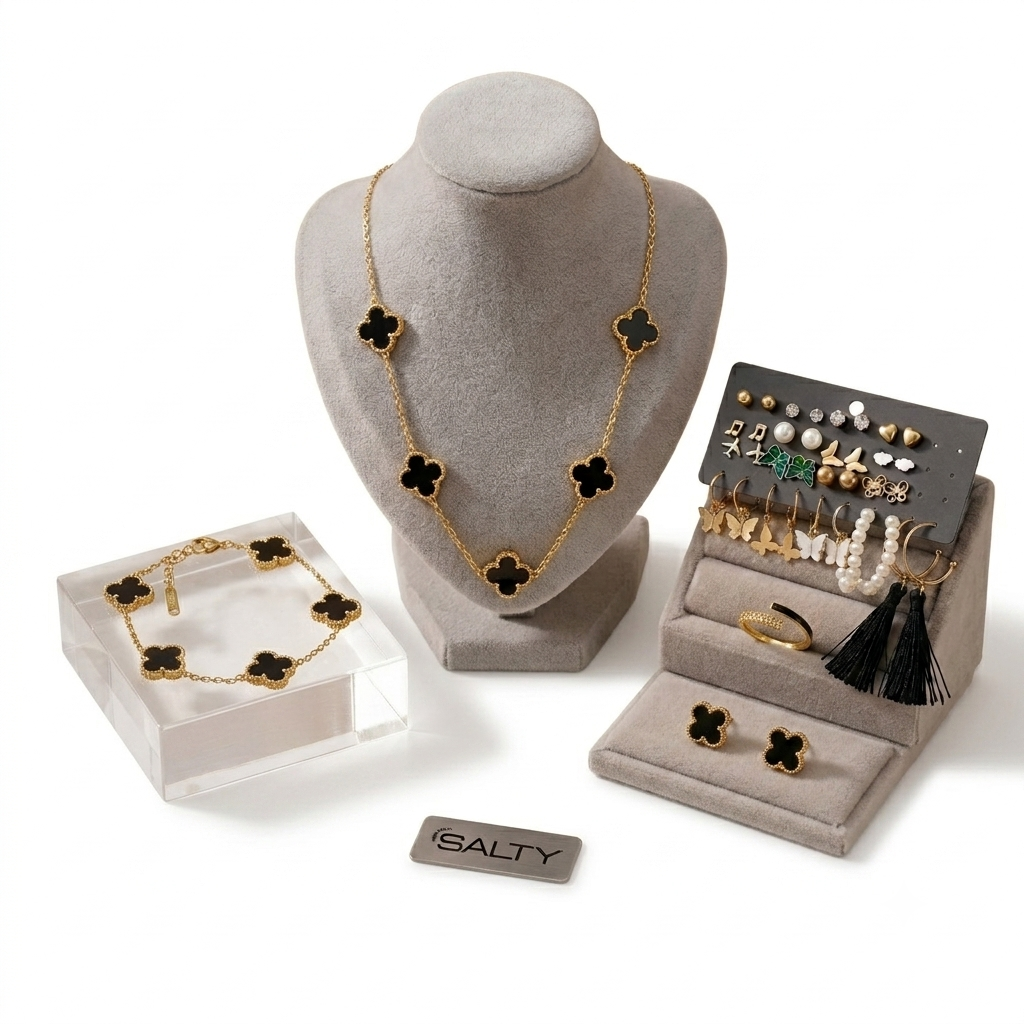"The Bride Tribe" Jewellery Gift Box for Her with Personalised Card