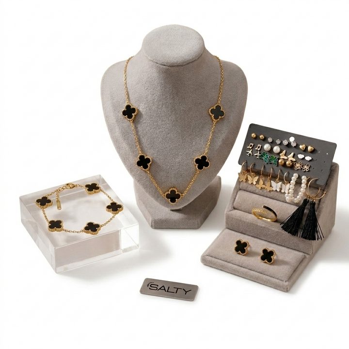 "The Bride Tribe" Jewellery Gift Box for Her with Personalised Card