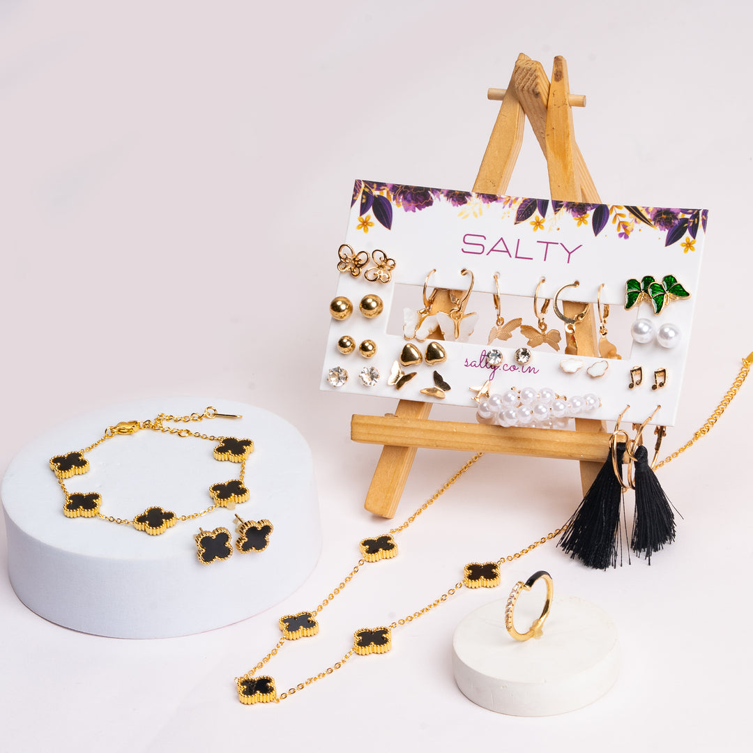 "The Bride Tribe" Jewellery Gift Box for Her with Personalised Card