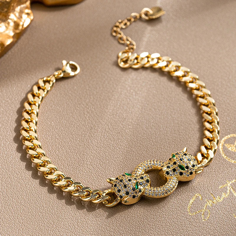 Amara Bracelet and Necklace Combo - Gold - Salty Accessories