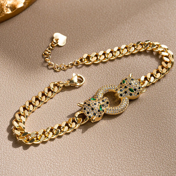 Amara Bracelet and Necklace Combo - Gold - Salty Accessories