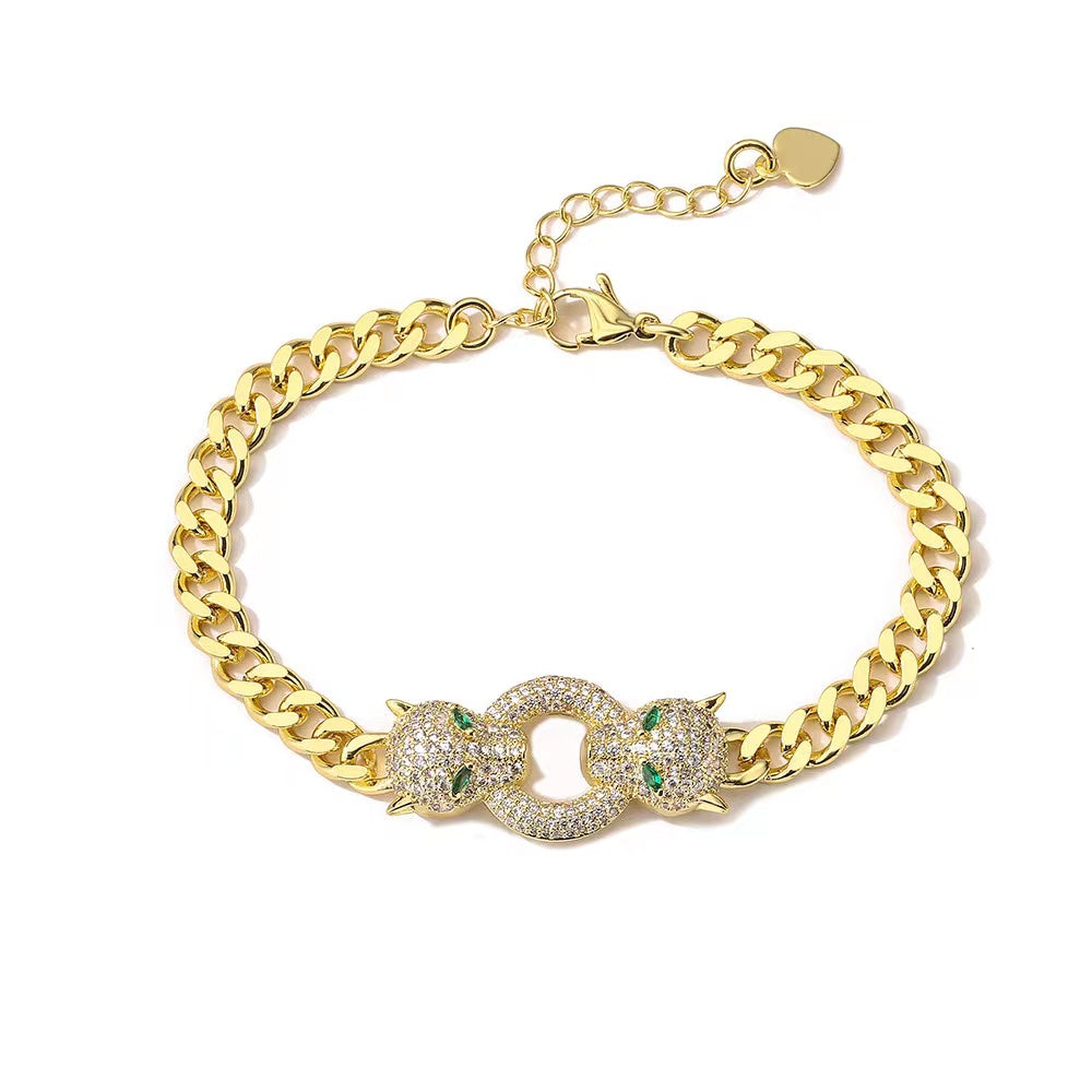 Aria Bracelet and Necklace Combo - Gold - Salty Accessories