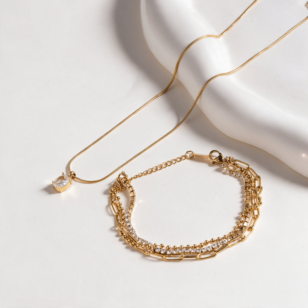 Muse Flex Bracelet And Necklace Set