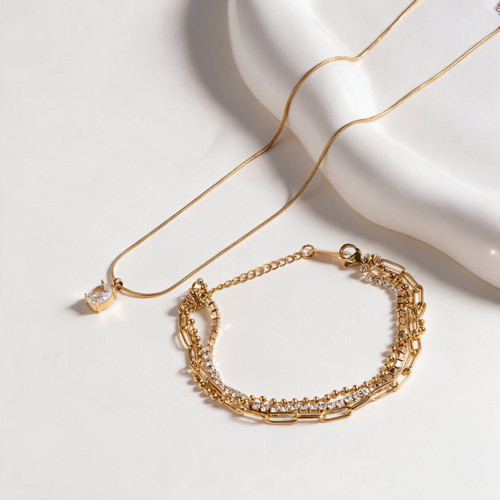 Muse Flex Bracelet And Necklace Set