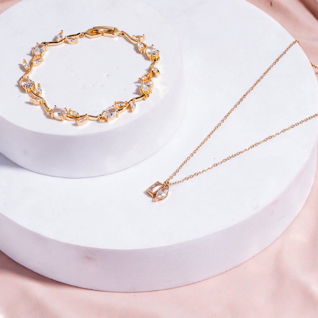 Frost Muse Bracelet And Necklace Set